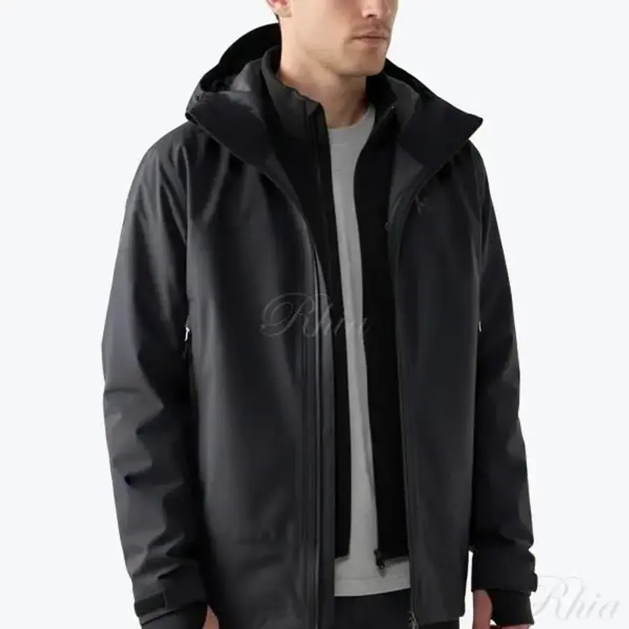 하그로프스 림 에어락 2,5L 자켓 맨 트루블랙 607610 2C5_이미지