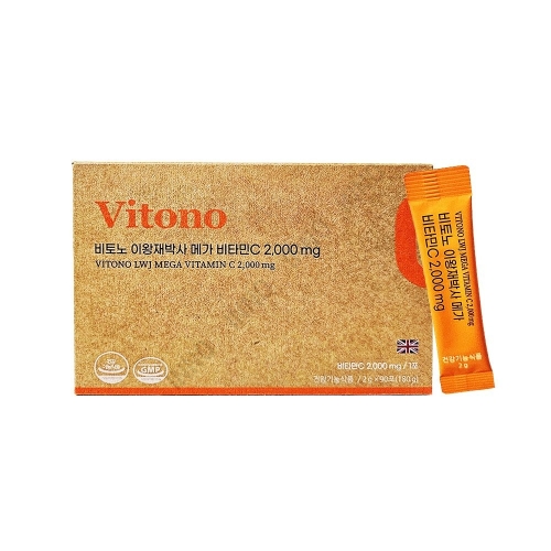 한국바이오팜 비토노 이왕재 박사 메가 비타민C 2000mg 90포 (1개)_이미지