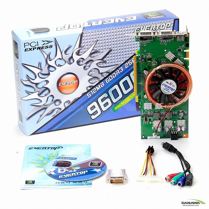EVERTOP 지포스 9600GT 천상의 문 512MB VF9_이미지