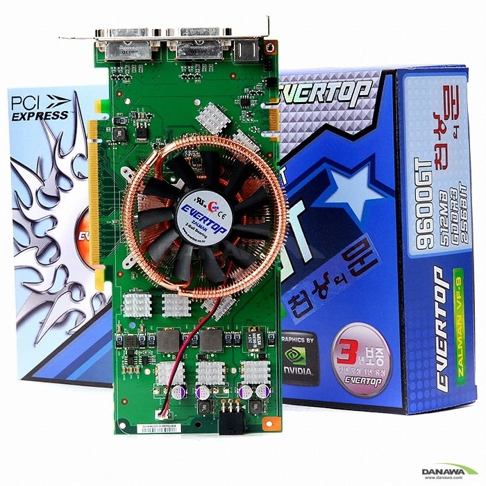 EVERTOP 지포스 9600GT 천상의 문 512MB VF9_이미지