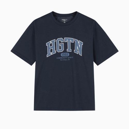 행텐주니어 행텐틴즈 동백01 로고 빅 레터 반팔 티셔츠_네이비 14570-031-405-31-097 47392089