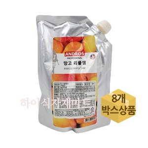 망고 리플잼 1kg/8개/과일잼/망고잼/토핑용