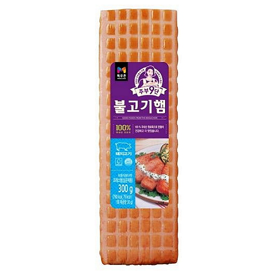 목우촌 주부9단 불고기햄 300g이미지입니다. 누르면 해당 게시물로 새창이동합니다.