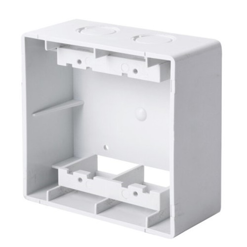 PVC 노출 박스 콘센트 승압 2개용 54 x 120 x 120mm