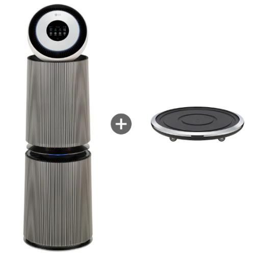 LG전자 오브제컬렉션 퓨리케어 AI+ 360˚ AS355NSNA (무빙휠 포함)