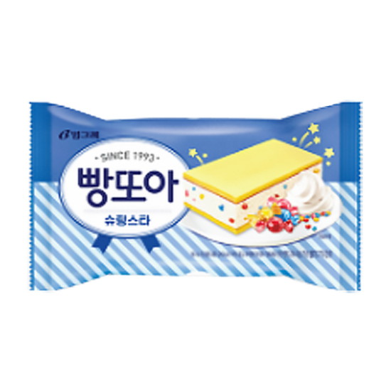 빙그레 빵또아 슈팅스타 180ml (18개)_이미지