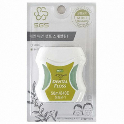 신기술 SGS 민트향 치실 840D 50m (1개)_이미지