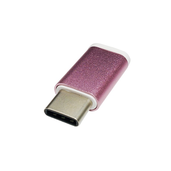 라인업시스템 LANSTAR USB Type C 젠더 (LS-U31M-CM2MBF) (핑크)_이미지