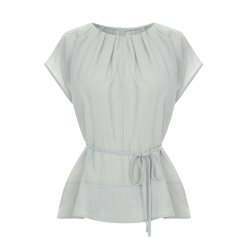 페이지플린 셔링넥스트랩린넨블라우스 P5BBL017C_이미지