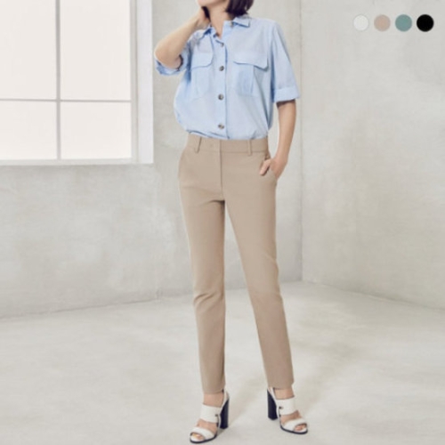 레이나 아크틱 라이크라 스판 밴딩팬츠_이미지
