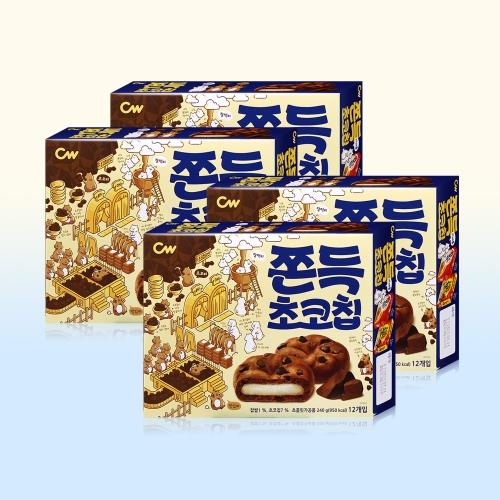 청우식품 쫀득 초코칩 240g_이미지