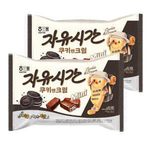 자유시간 미니 쿠키앤크림 400g