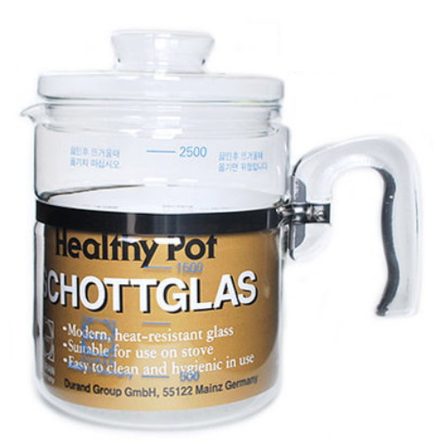  쇼트글라스 약탕기 2.5L