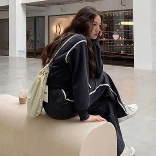 오노마 ONM 한줄 네이비 여성트레이닝셋업 추리닝 위아래 한벌 S11574367_이미지