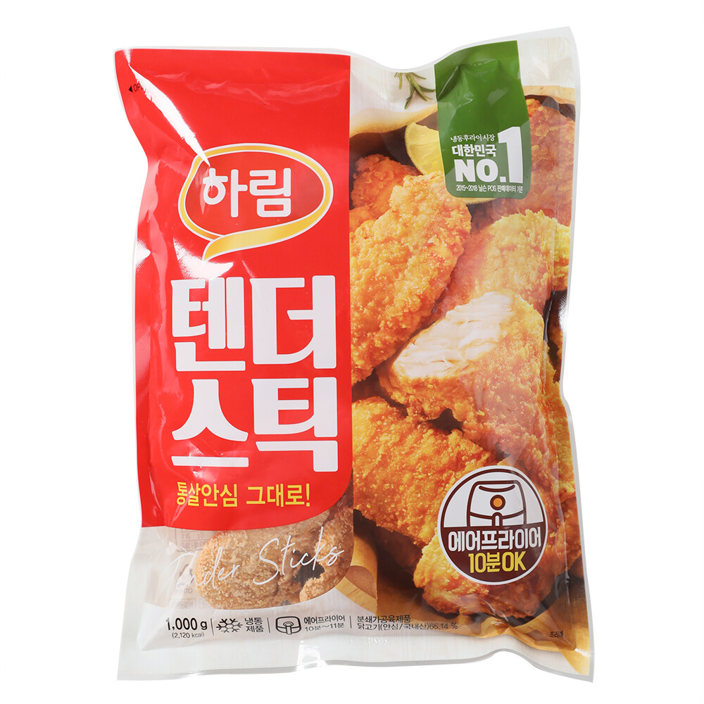 하림 텐더 스틱 1kg이미지입니다. 누르면 해당 게시물로 새창이동합니다.