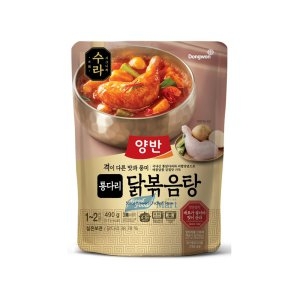 동원F&B 양반 수라 통다리 닭볶음탕 490g (5개)