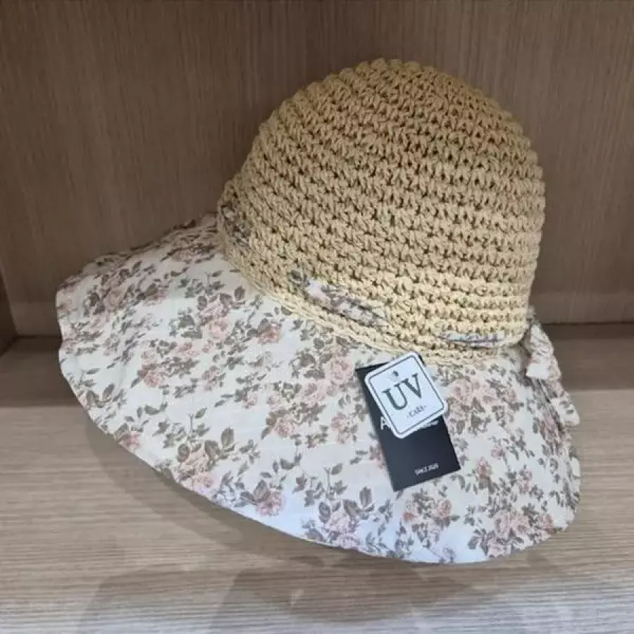애슬릿 장미 넓은 챙 지사 벙거지 여성 여름 모자 33437288A_이미지
