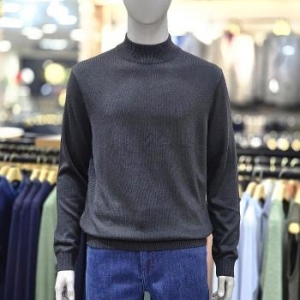 런던포그 세이브존04 겨울 반폴라 블랙니트 LOWNA50Z S41333984