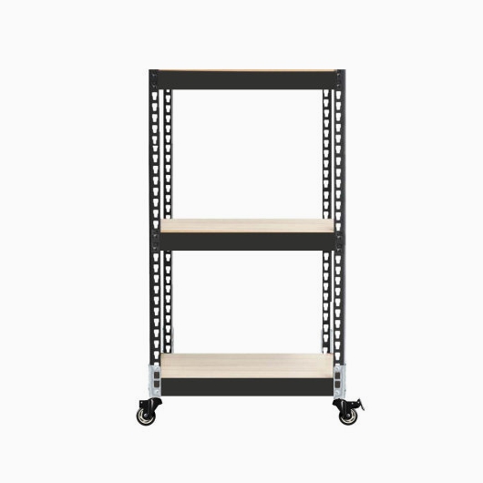 스피드랙 우레탄바퀴 3단 이동식 선반 700x300 (120cm(높이))_이미지