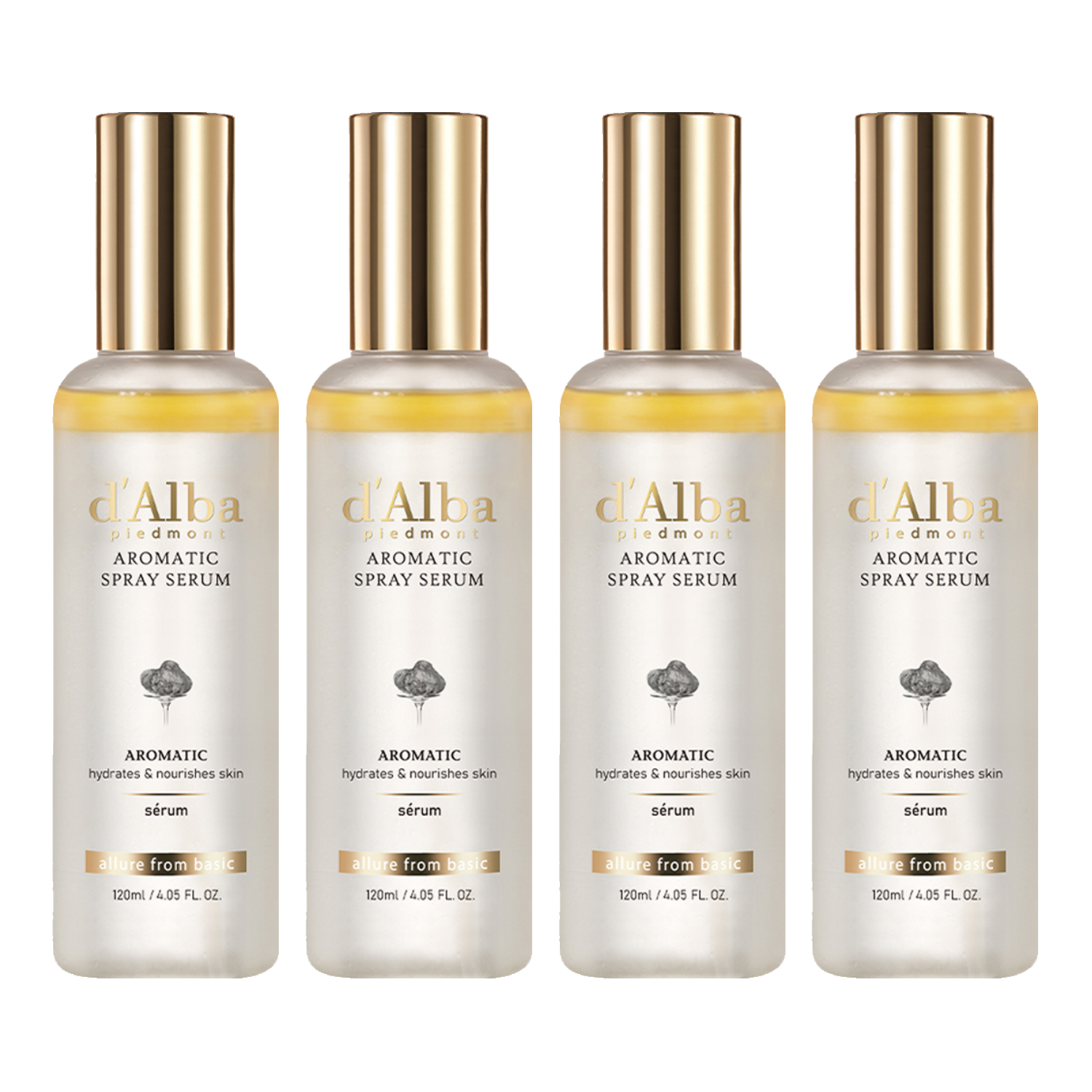 달바 화이트 트러플 퍼스트 아로마틱 스프레이 세럼 120ml (4개)_이미지