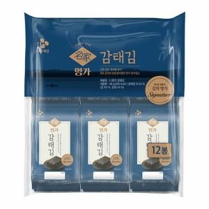 CJ제일제당 명가 감태김 4g [12개]