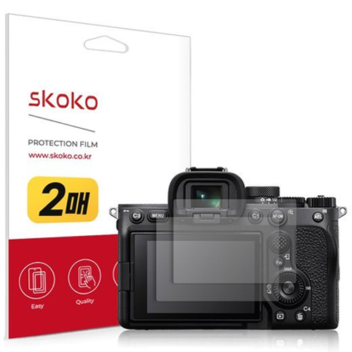 스코코 SONY A7 IV용 지문방지 저반사 액정보호필름_이미지