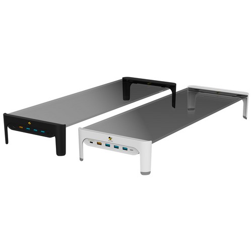 지니비 GMS1-HUB 스마트 3.0 모니터받침대 (허브포함)