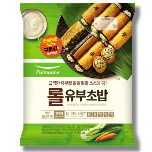 풀무원 롤 유부초밥 280g (1개)