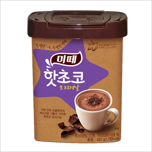 동서식품 미떼 핫초코 오리지날 캔 430g (5개)_이미지