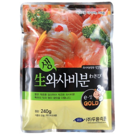 두원식품 생와사비분 240g (1개)