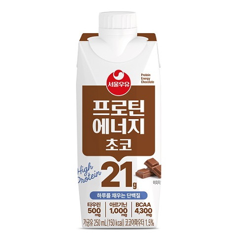 서울우유 프로틴에너지 초코 250ml (18개)