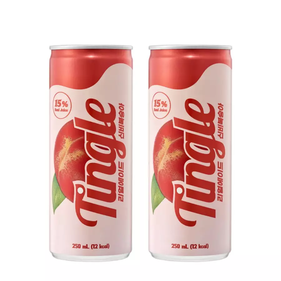 팅글 리얼에이드 신비복숭아 250ml