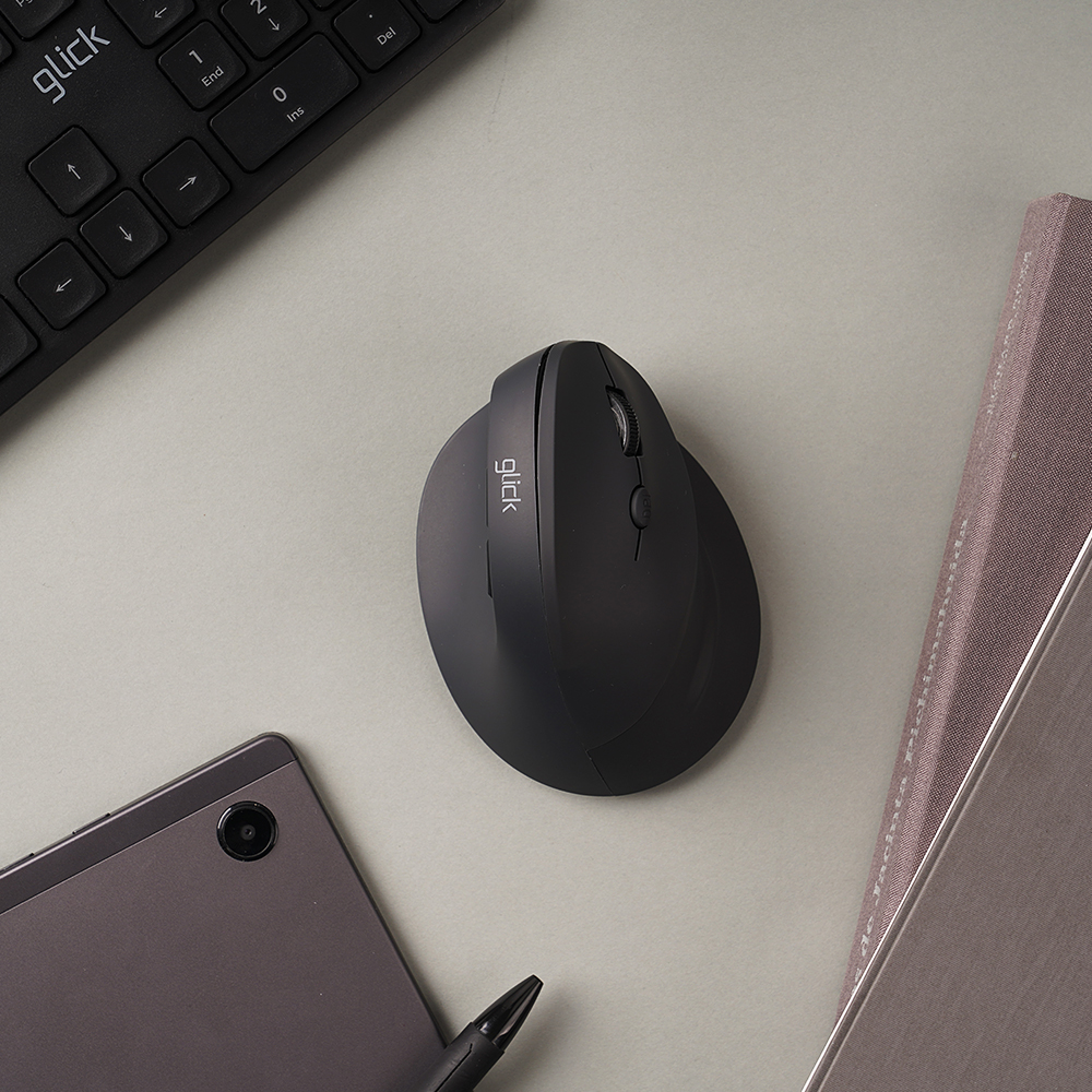 지클릭커 오피스프로 OPV10 크루아상 무선 (블랙)_이미지