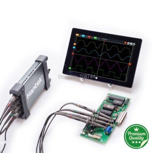 �ν��� Hantek 6104BE �޴�� USB PC ���� �� 100MHz 4 ä�� 1Gsa/s ������ Osciloscopio �ڵ�..