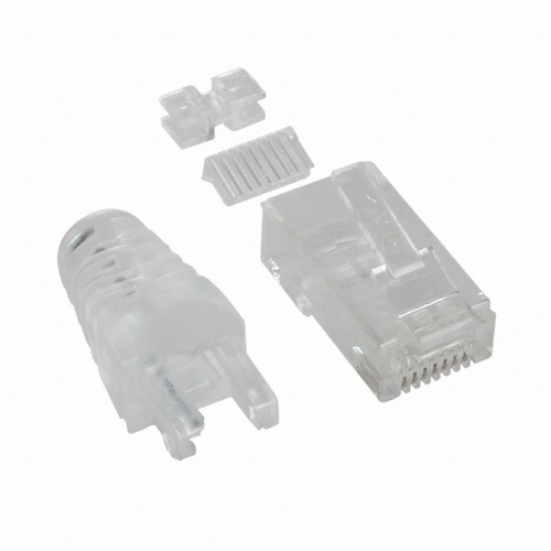 강원전자 P8-039 CAT6 RJ-45 플러그 (100개)