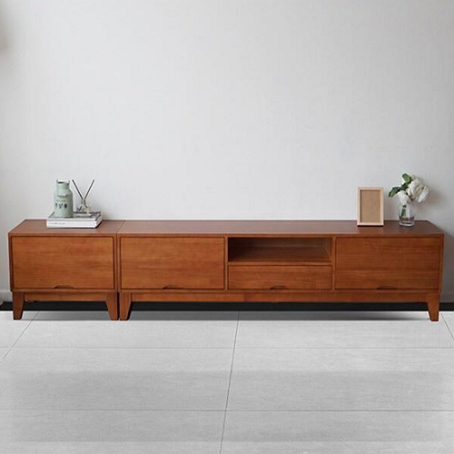 바이탈버브 로이 1단 협탁 소나무 원목 거실장세트 2400