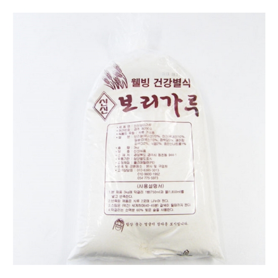 신신식품 보리가루 3kg이미지입니다. 누르면 해당 게시물로 새창이동합니다.