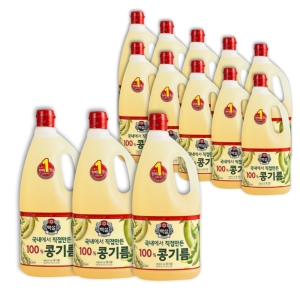 백설 콩기름 1.8L (13개)_이미지