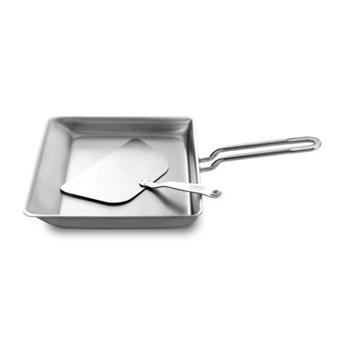 쿡에버 통3중 멀티사각팬+플랫뒤집개