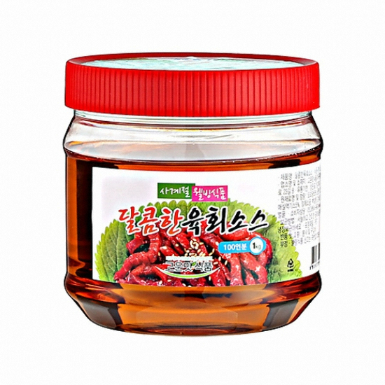 고운맛식품 달콤한 육회소스 1kg (1개)_이미지