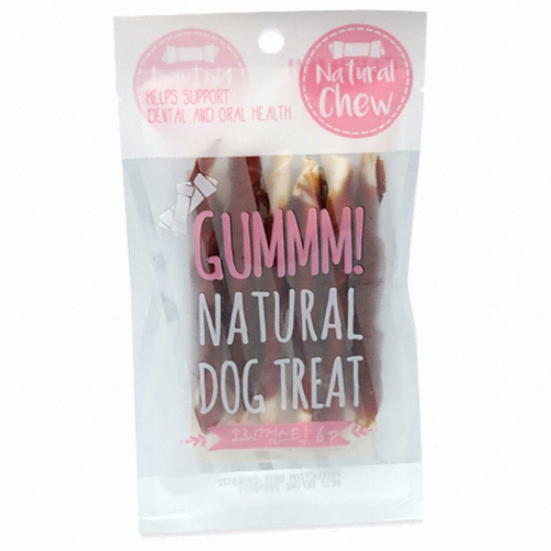 인터펫코리아 GUMMM 오리껌 스틱 60g (6p) (1개)_이미지