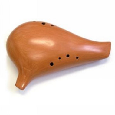 노블 도자기 오카리나 콘트라베이스 C 황토