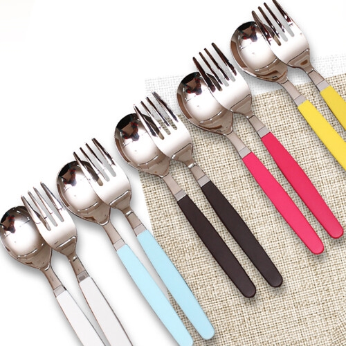 아이에스컴퍼니 마호커트러리 아동용 숟가락포크 (1개)_이미지