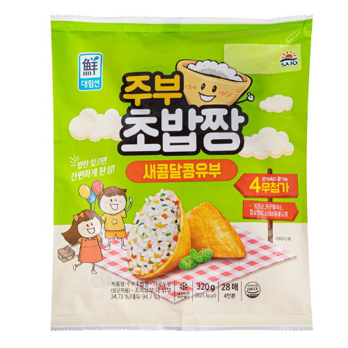 사조대림 대림선 주부 초밥짱 320g (3개)