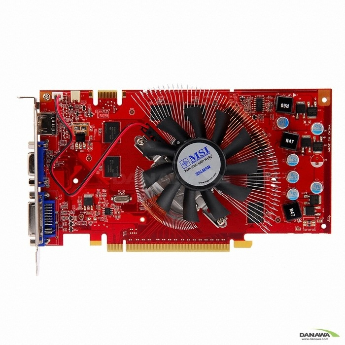 MSI 지포스 9600GT N9600GT-MD512 싸이클론3 512MB 잘만 AlCu 웨이코스_이미지