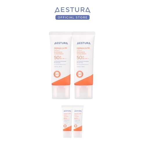 에스트라 더마UV365 비타C 광채수분 선크림 40ml (2개)_이미지