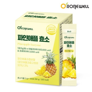로니웰 파인애플 효소 30포 (1개)_이미지
