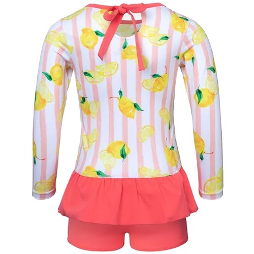 배럴 키즈 발리 투피스 래쉬가드 스윗레몬 BI2KWRG14SLE_이미지