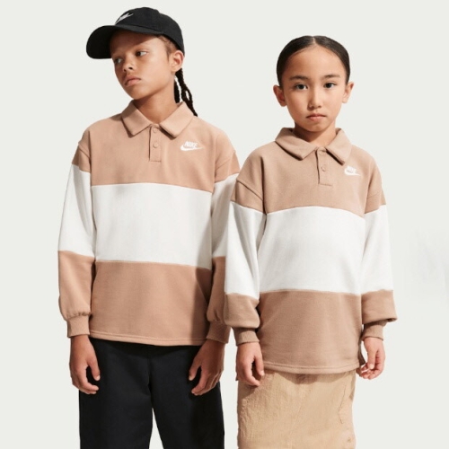 나이키 국내판 NSW 클럽 프렌치 테리 주니어 럭비티셔츠 IF2298-200