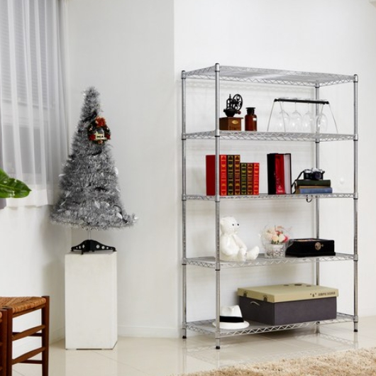 코랙코리아 5단 25파이 산업용 메탈랙 1200x450